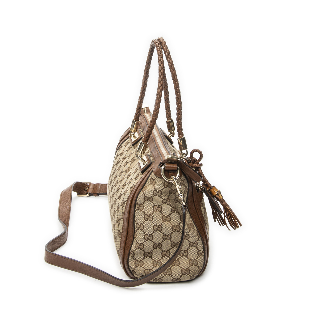 Gucci Bamboo Tassel Zip Tote - Picture 4 of 10